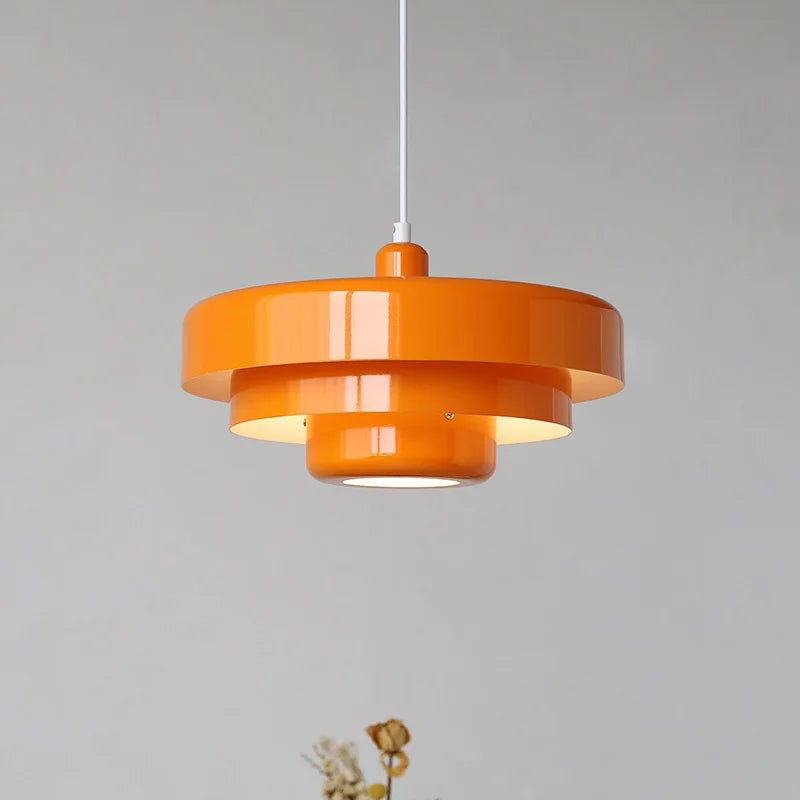 Pendant Light Mid-Century Industrial Iron Ceiling Lamp for Bedroom & Dining