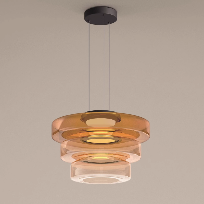 Pendant Light Modern Glass Ceiling Hanging Lamp